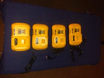 DeWalt fast chargers on sale $40 each