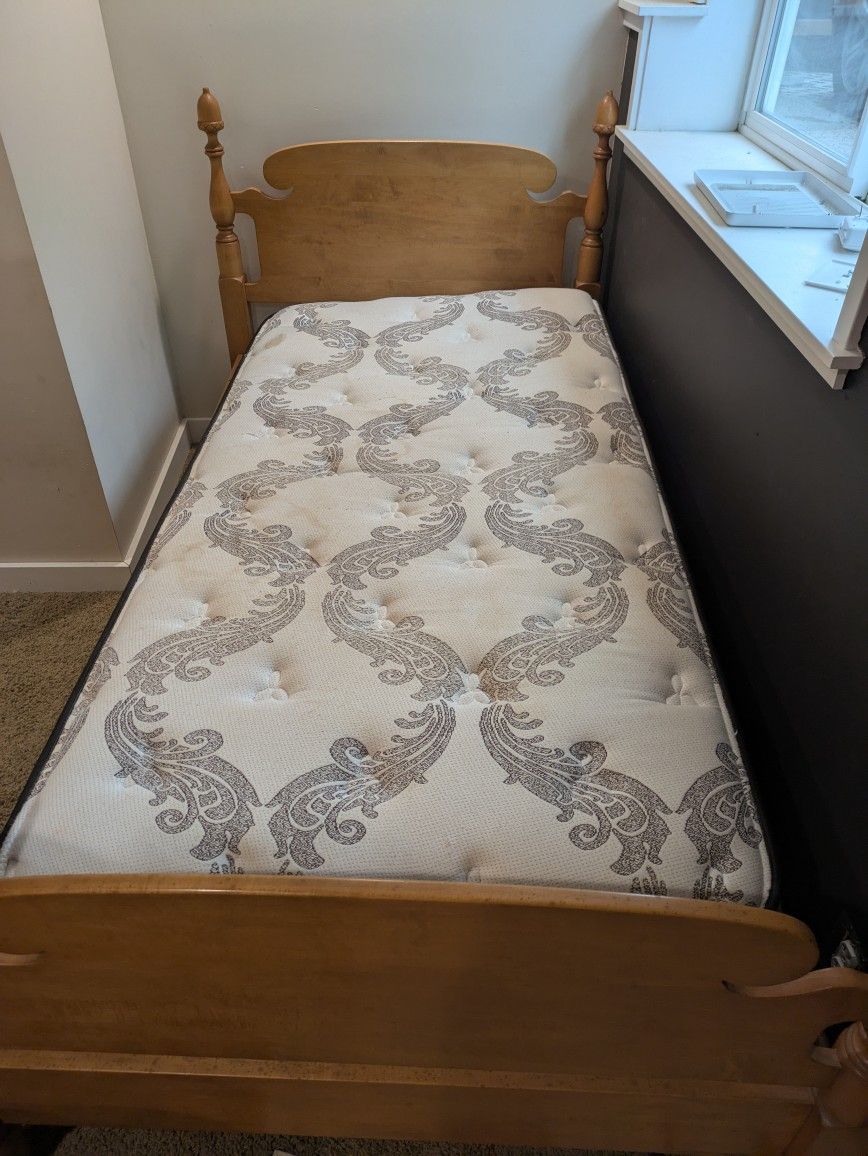 Twin Single Bed & Frame