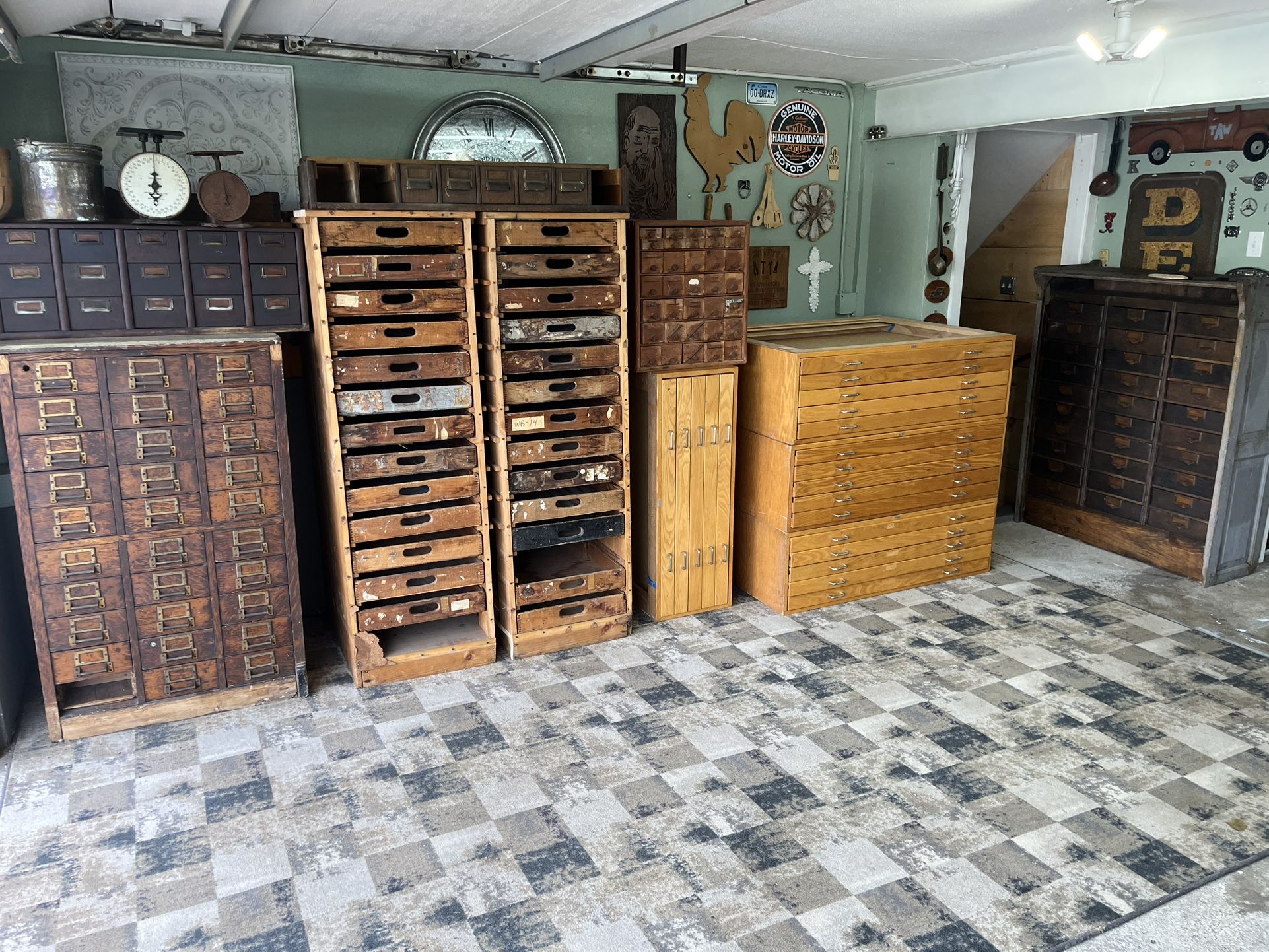Flat File Cabinet