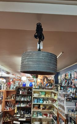 Vintage Hanging Lamp Working- Located in Shelton