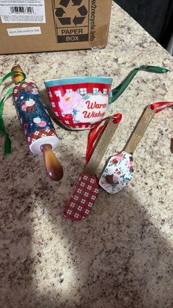 Pioneer Women Ornaments Set