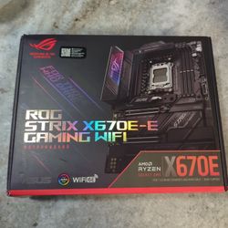 ASUS ROG Strix X670-E Gaming Wi-Fi AM5 ATX motherboard