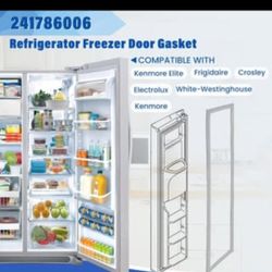 241786006 Freezer Door Gasket, 63x14" Freezer Gasket
