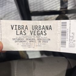 Vibra Urbana Saturday Ticket