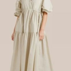 Modern Citizen Lyra Tiered Maxi Dress Medium / Large
