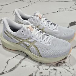 Asics GT 1000 14 White Lemongrass Size 10.5 Men's Running Athletic Shoes