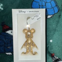 Disney x Baubelbar Mickey Mouse Gold Keychain