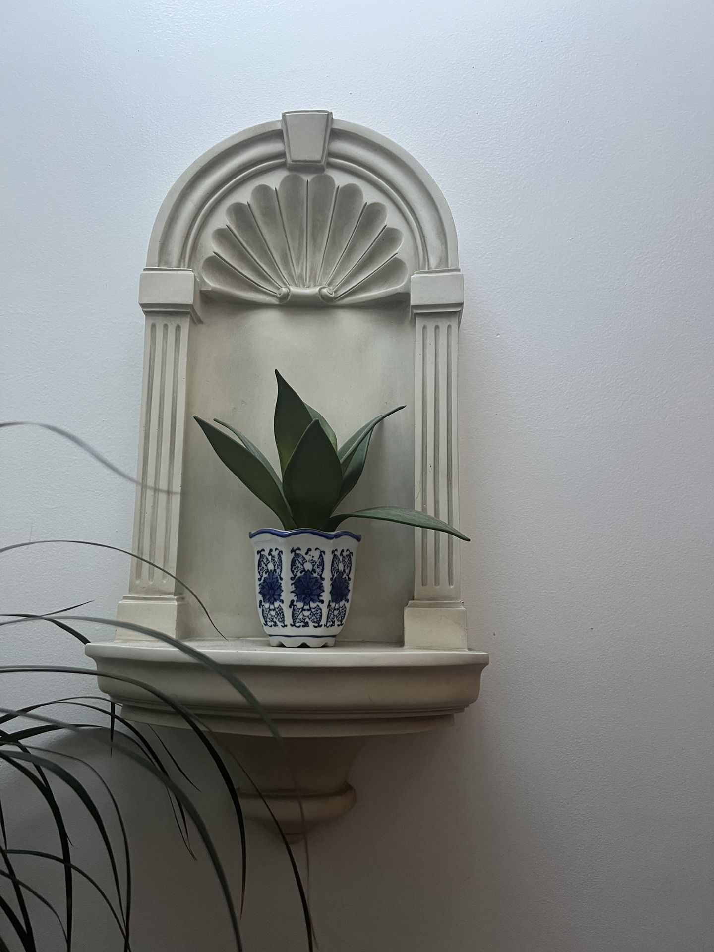 Vintage Ballard Designs Decorative Floating Shelf
