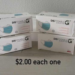 Face masks Each Box $2 