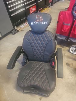 Fancy seat for ridding equipment
