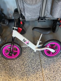 Two balance bikes $20 each