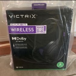 VICTRIX GAMBIT WIRELESS HEADSET FOR xbox