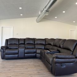 Brand New Sectional Reclining