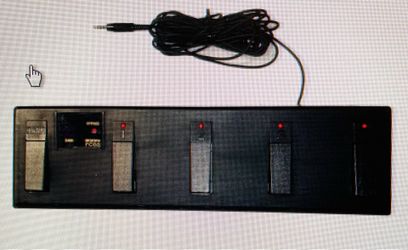 Zoom FC02 floor Pedal Remote for Zoom 9002 Pro