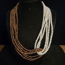 Genuine Fresh Water Pearls Necklace 