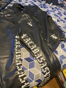 VINTAGE Valabassas leather Set