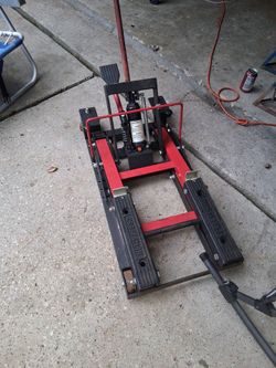 Craftsman n motorcycle lift jack