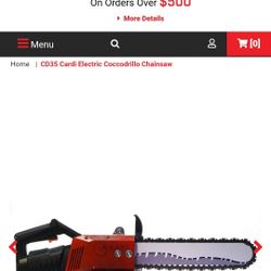 Cardi Electric Concrete Chainsaw 240/120 V