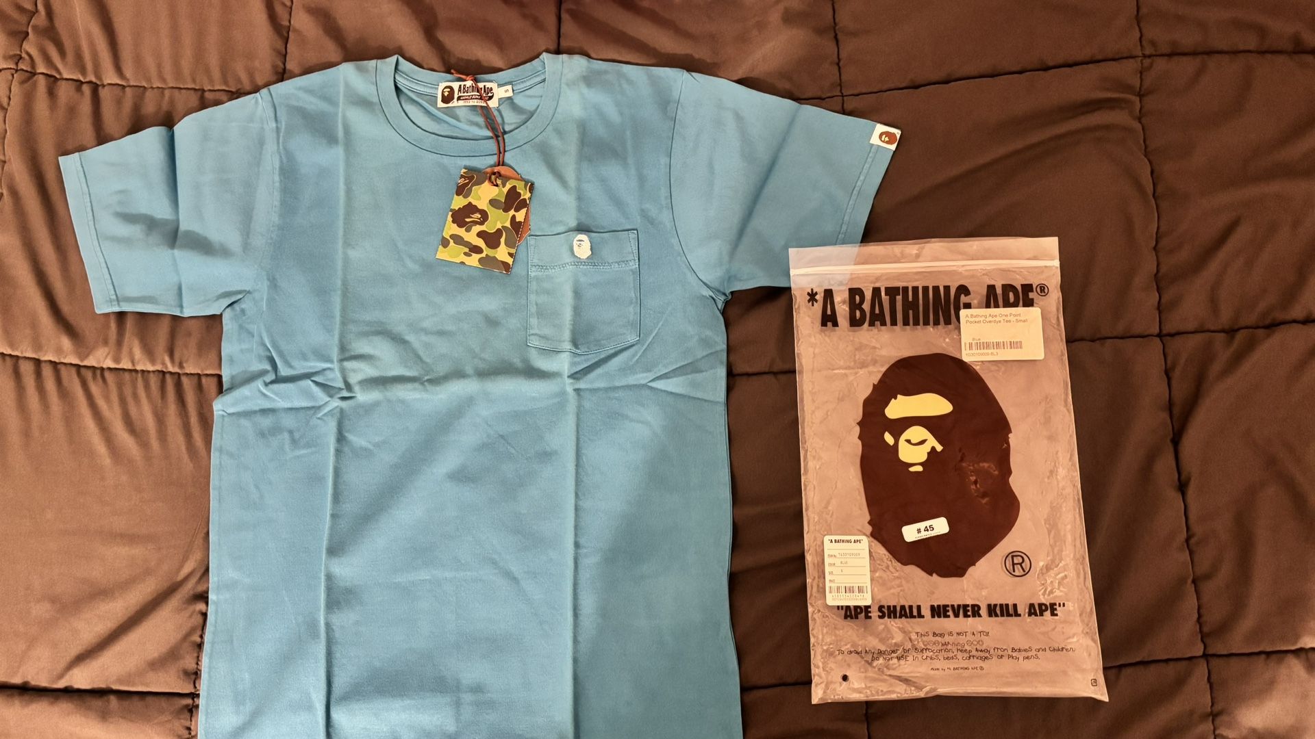 Bape Pocket Overdye Tee