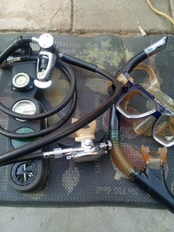 Scuba  diving gear