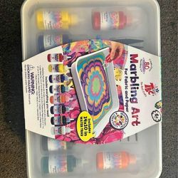 Arts and Crafts for Kids Ages 6-8 8-12, Water Marbling Paint Crafts for Girls, Art Supplies for Kids