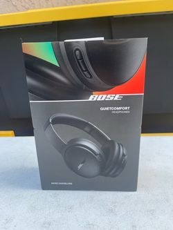 Bose QuietComfort Headphones, Bluetooth Over Ear Noise Cancelling Headphones, Black