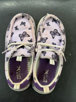 Eddie Bauer Girls Hey Dude Style Shoes