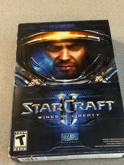 Blizzard STARCRAFT 2 WINGS OF LIBERTY (DVD-ROM) W/ Extras
