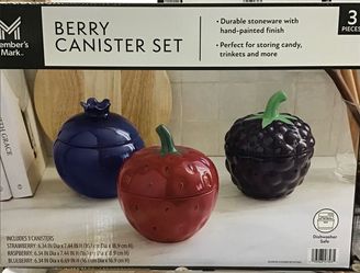 Berry Canister Set