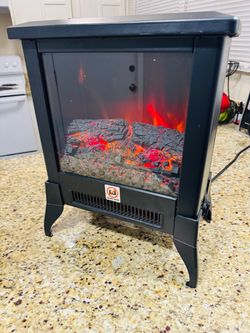 Electric Fireplace Space Heater