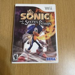 Wii Sonic & The Secret Rings Nintendo 