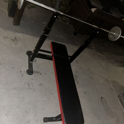Bench With Bar 