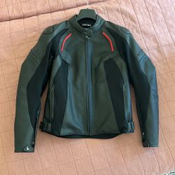 Stealth Ducati Lady Leather Jacket Dainese 46