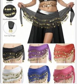Belly dancer Hip Scarfs