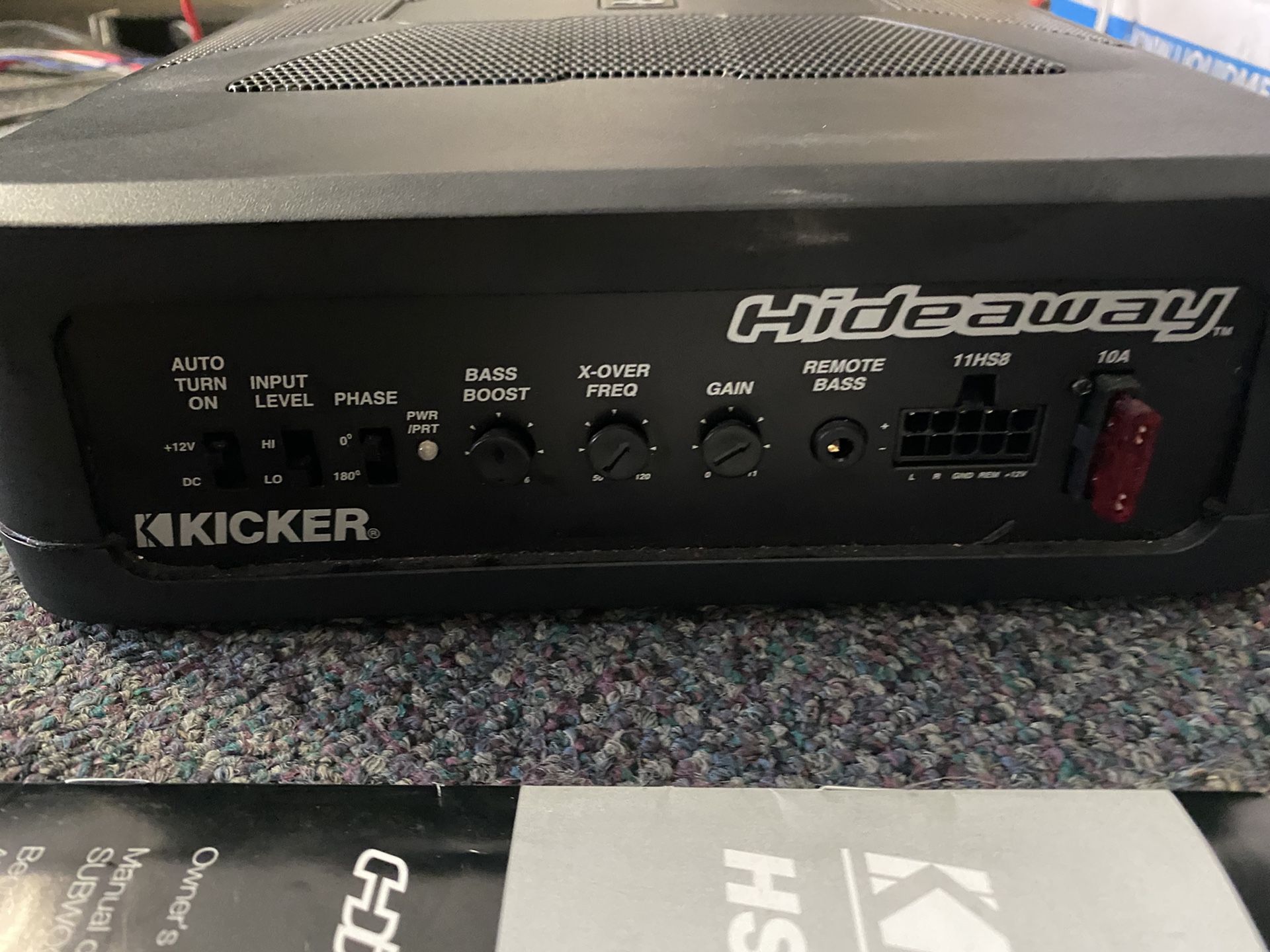 Kicker Hideaway sub/amp combo for Sale in Brentwood, CA OfferUp