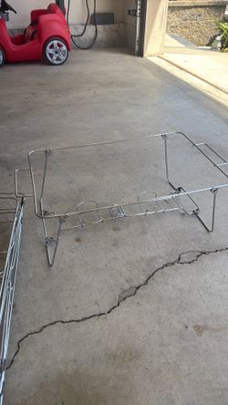 Catering Buffet Wire Racks (6 Total) - Chafing Dish Stand / Food Warmer