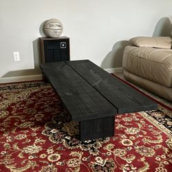 Contemporary Black Coffee Table