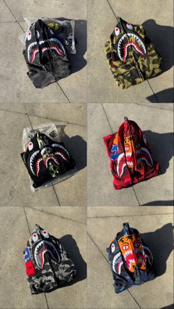 a bathing ape full zips