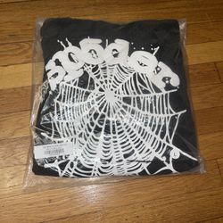 Black OG Web Sp5der Hoodie