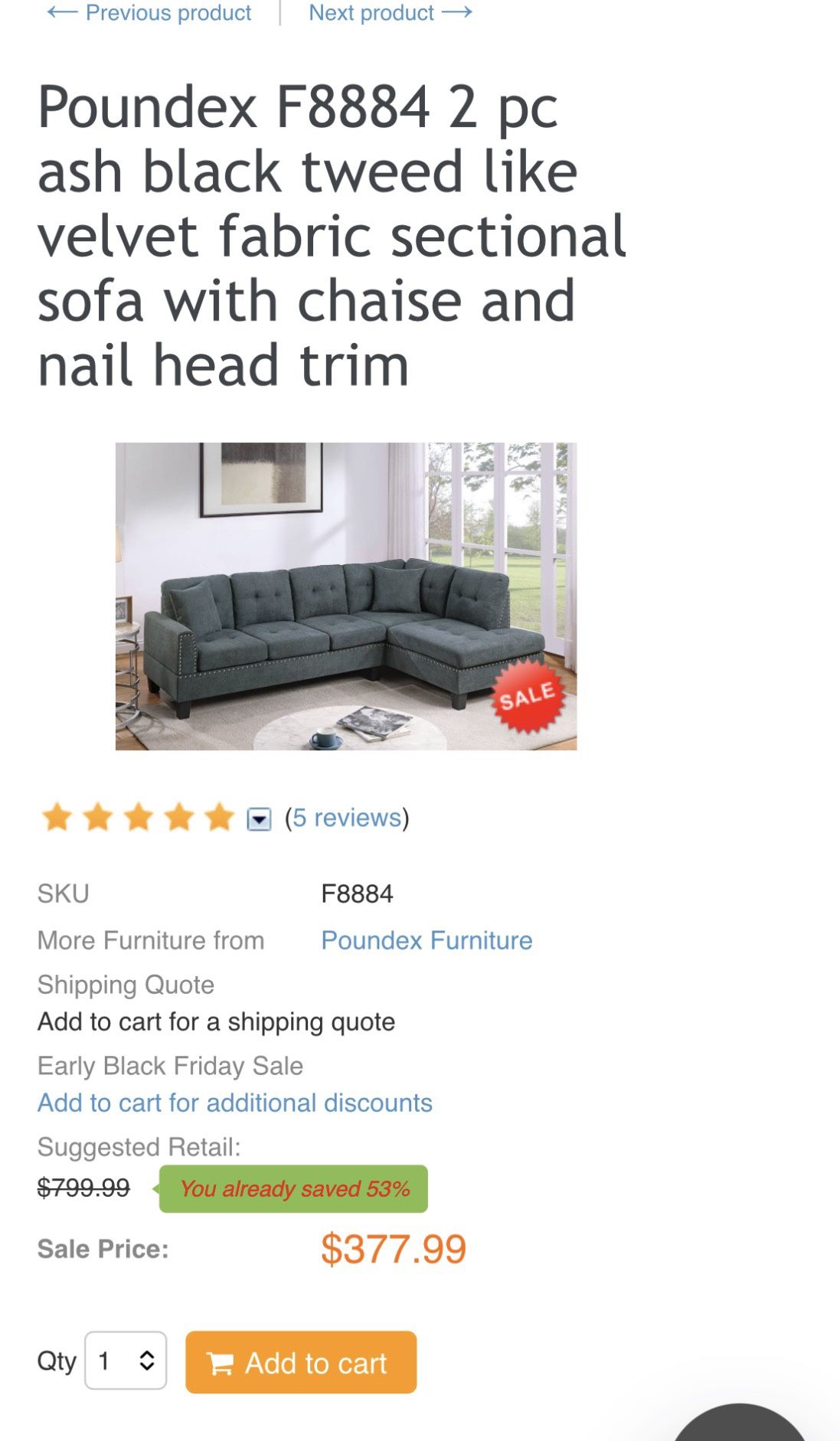 Sofa Sectional