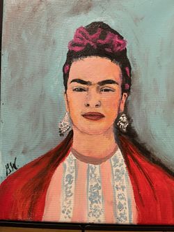 Original Painting of Frida Kahlo $30 Or Best Offer
