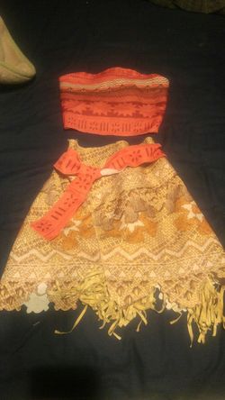 4t moana costume