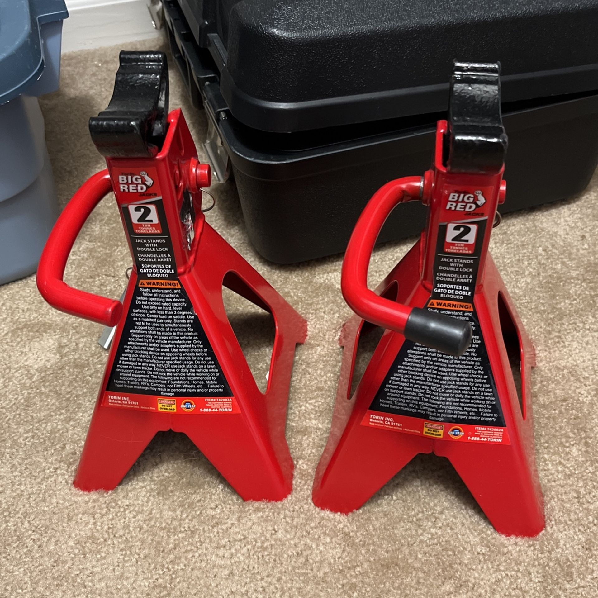 Big Red 2 Ton Jackstand Pair