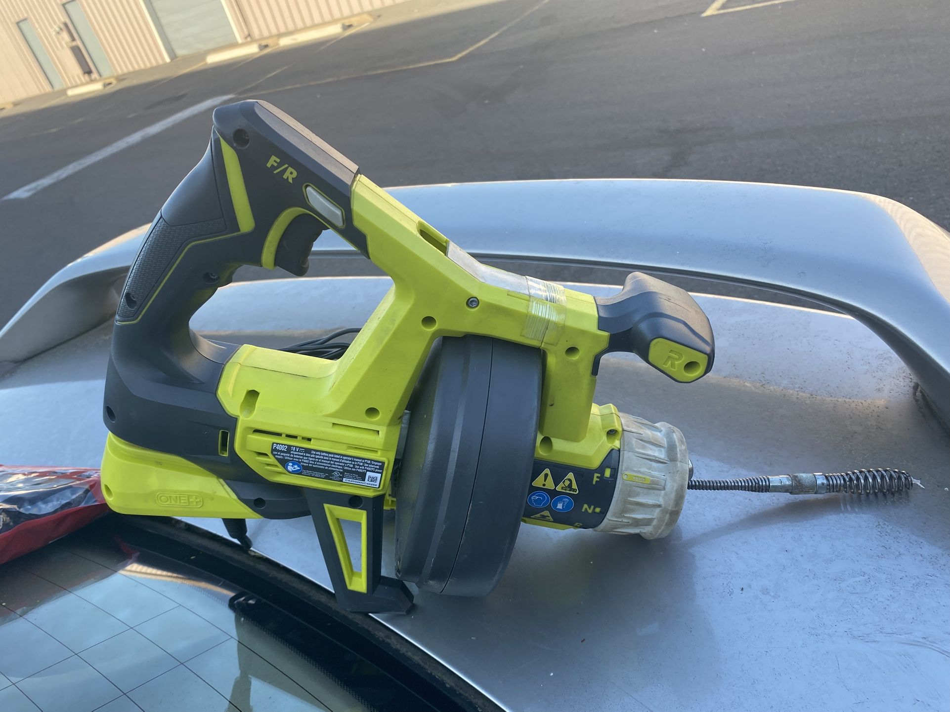Ryobi Hybrid Drain Auger(Electric Drain Snake)