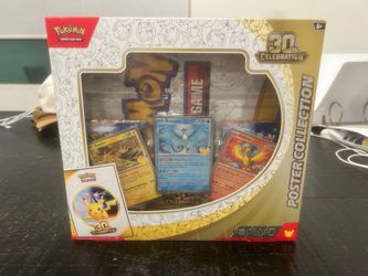 Pokémon TCG 30th Celebration Poster Collection Box