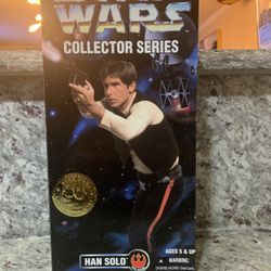 Star Wars Collector Series Han Solo 12” Action Figure - New in box (1996)