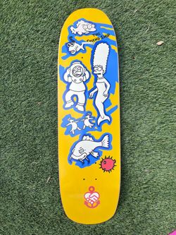 The Friend Ship x Jon Horner Simpsons “Color My Friends” tribute