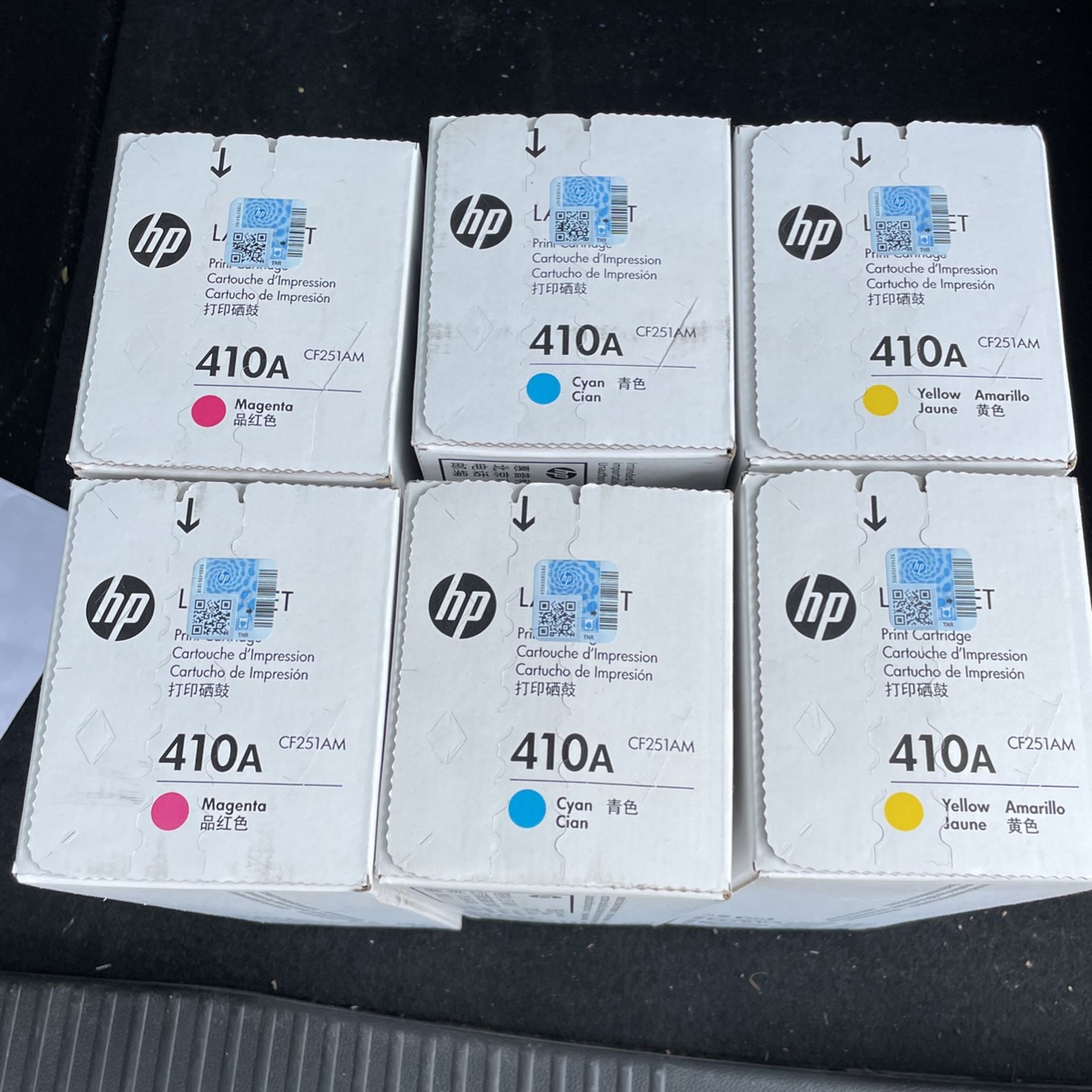 HP LaserJet Ink Cartridges 410a