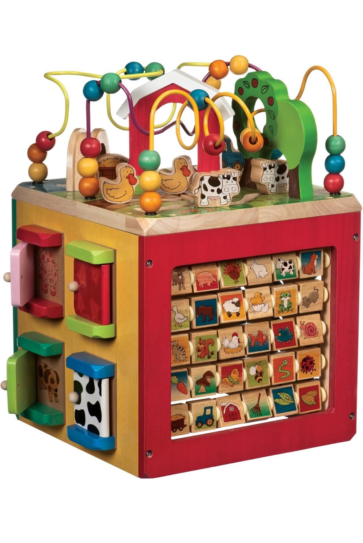 Battat – Activity Cube With Farm Theme 