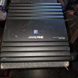 Alpine Amplifier 